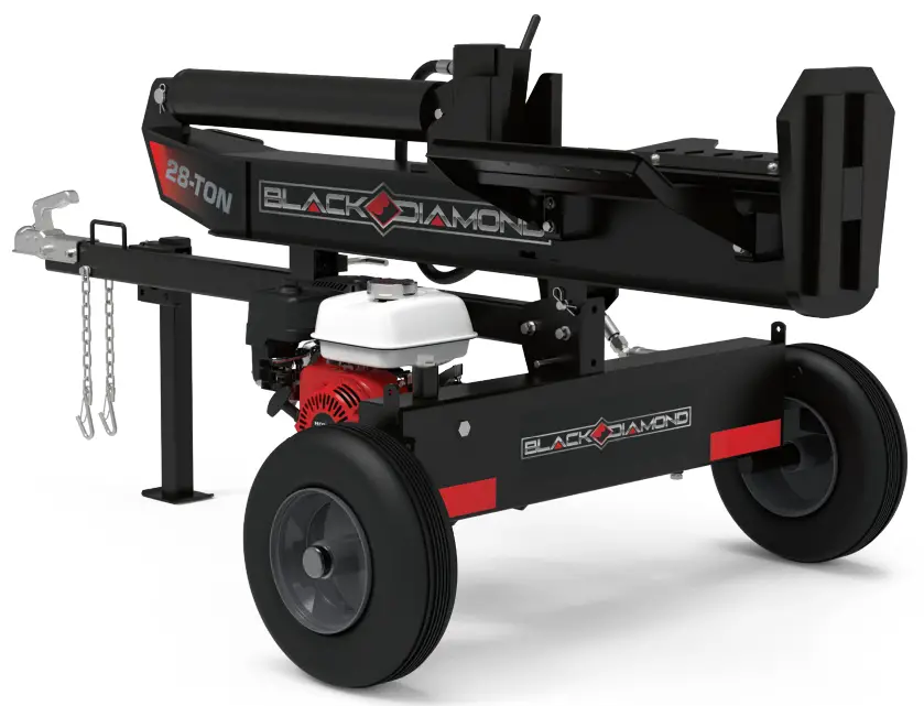 BLACK DIAMOND BD201257 28 Ton Full Beam Log Splitter -