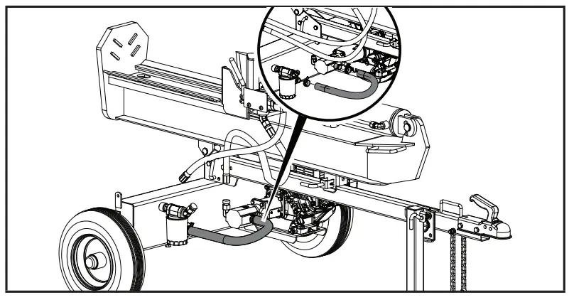 BLACK DIAMOND BD201257 28 Ton Full Beam Log Splitter - fig8