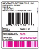 BLACK DIAMOND BD201257 28 Ton Full Beam Log Splitter - icon4