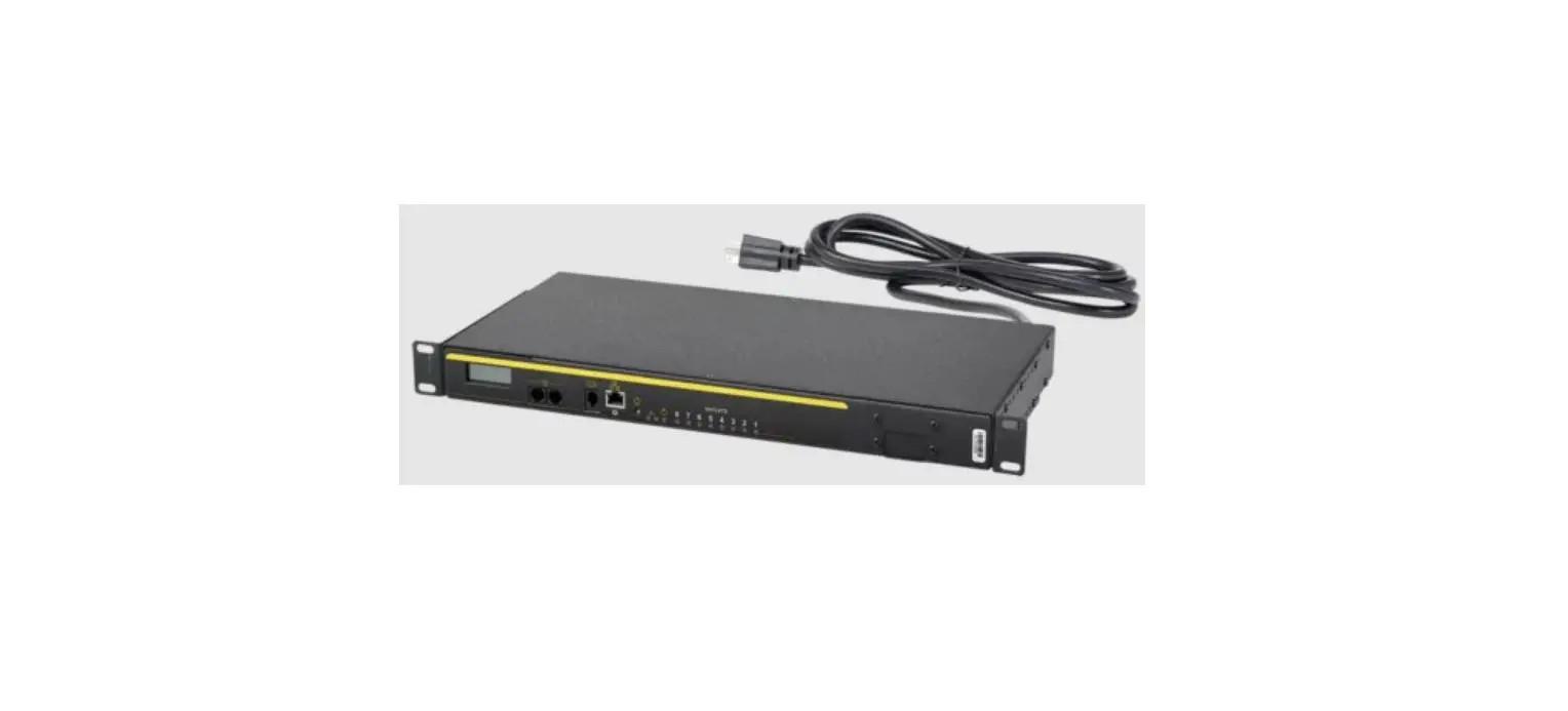 Nvent Dpc1n119820 Switched Pdu Outlet And Environmental Monitor Instruction Manual