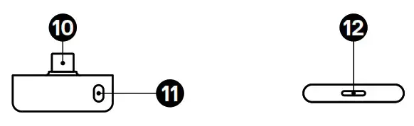 steelseries Arctis Nova 4 Wireless Headset - Button