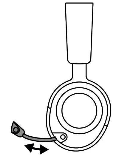 steelseries Arctis Nova 4 Wireless Headset - microphone,