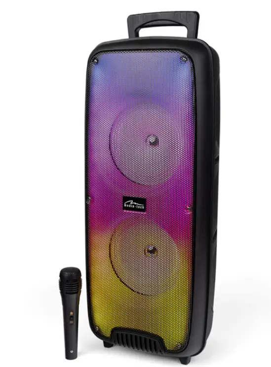 media-tech MT3178 Flamezilla Karaoke Portable Speaker