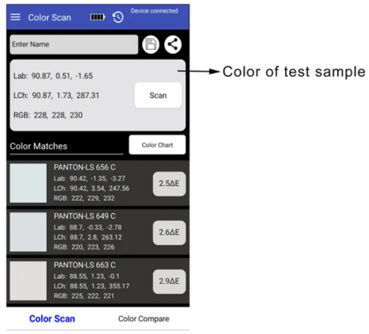 Linshang LS170 Portable Colorimeter App - APP icon