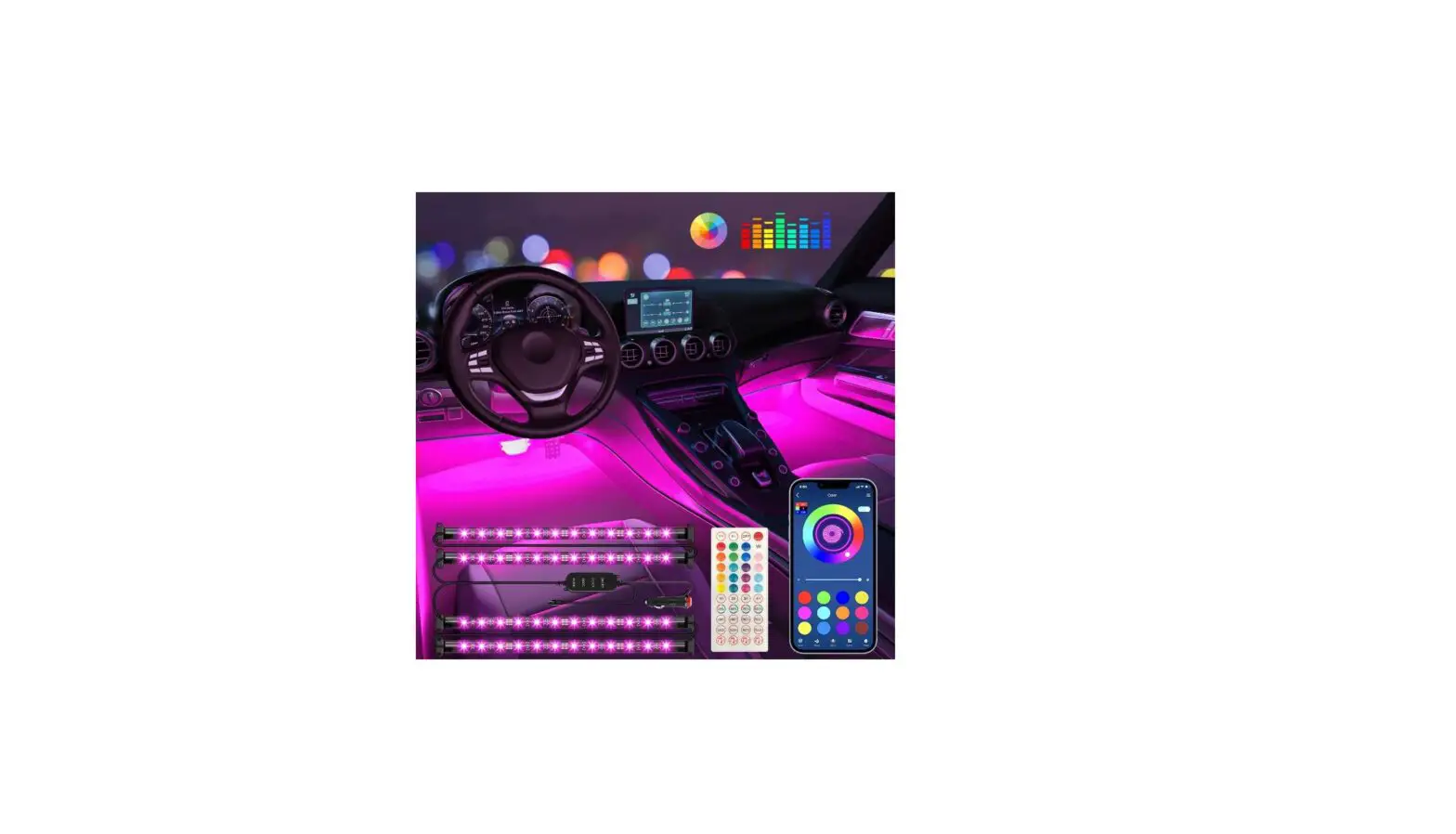 Keepsmile ‎ks-1213 Interior Car Lights User Manual