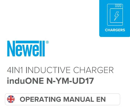 Newell N-YM-UD17 4 In 1 Inductive Charger Instruction Manual