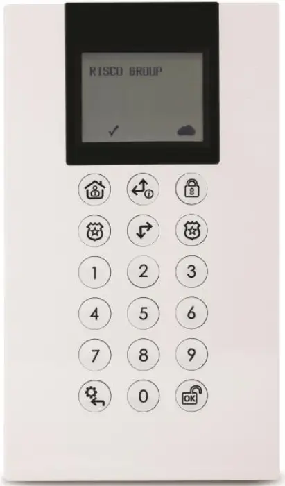 RISCO RP432KPP2 LCD Panda Keypad