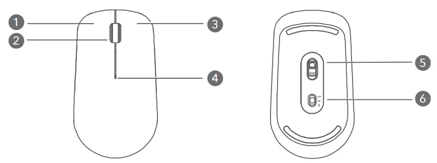 HONOR NBR WAH9 Laptop MagicBook - Bluetooth mouse