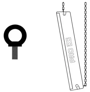 PRO DG SYSTEMS i 803 Passive Speaker - Eyebolt