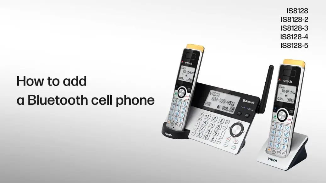 Vtech Is8128 Cordless Phones User Manual