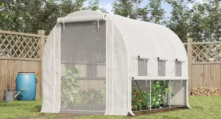 Outsunny 845-611 Outdoor Walk-in Tunnel Greenhouse Instruction Manual