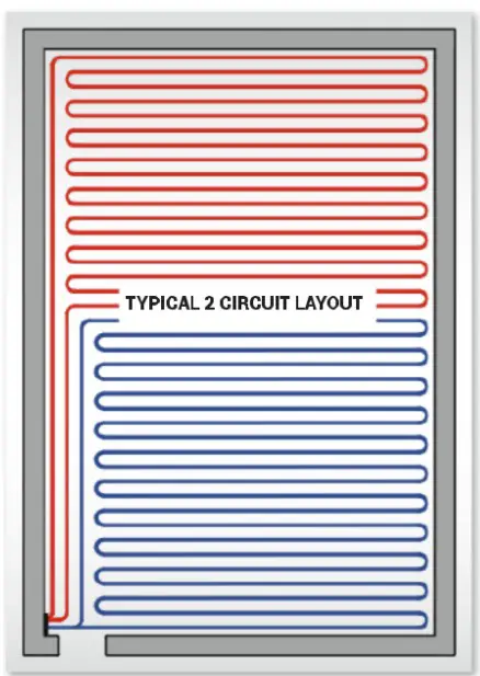 Rayotec TW16 7FD Screed Kit Installation Guide Circuit Sytem