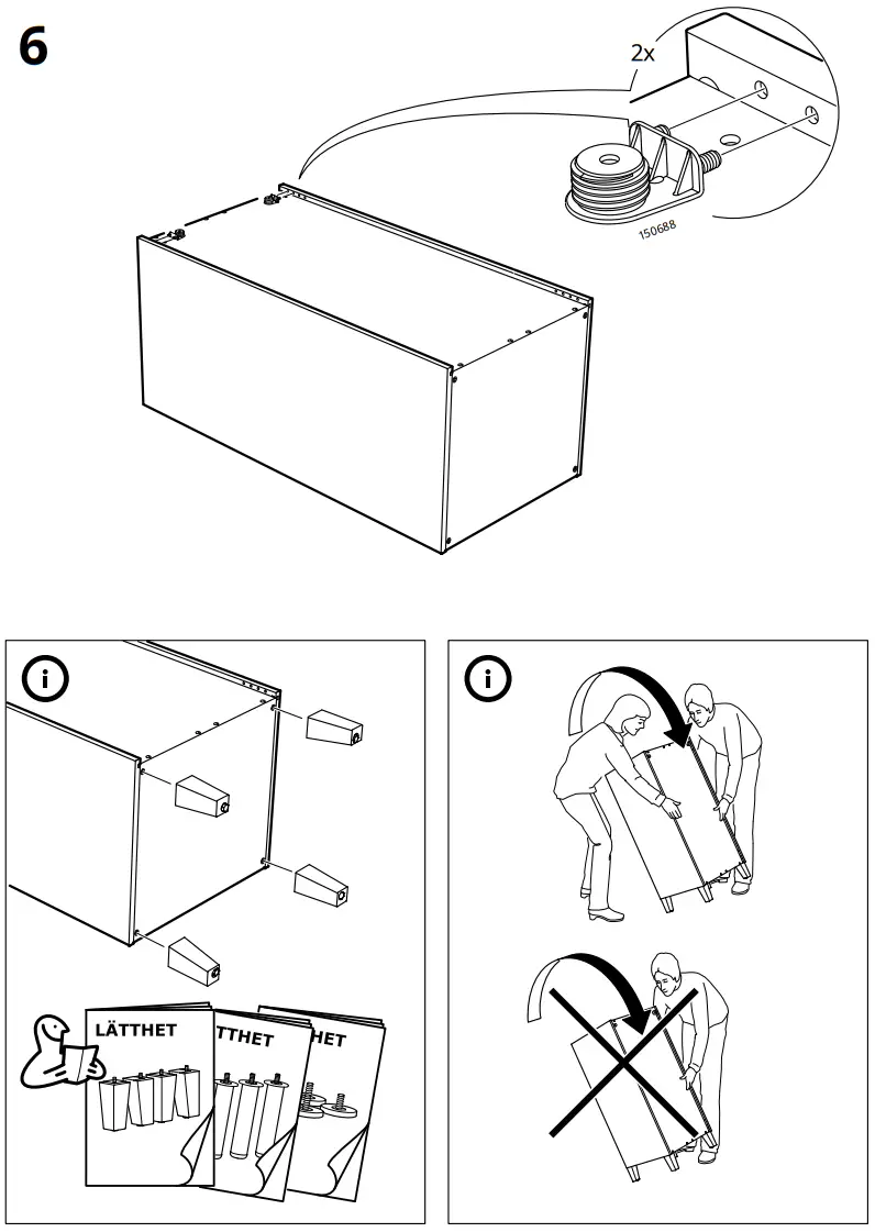 IKEA PLATSA Structure - Assembly 2