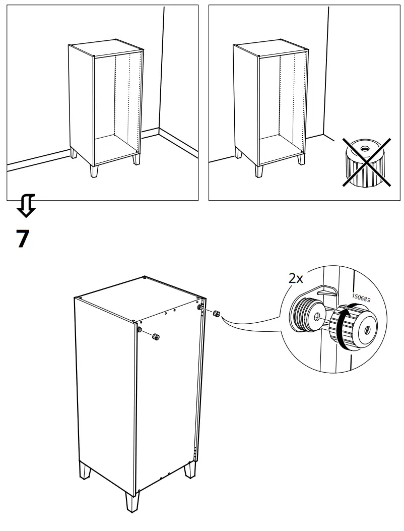 IKEA PLATSA Structure - Assembly 3