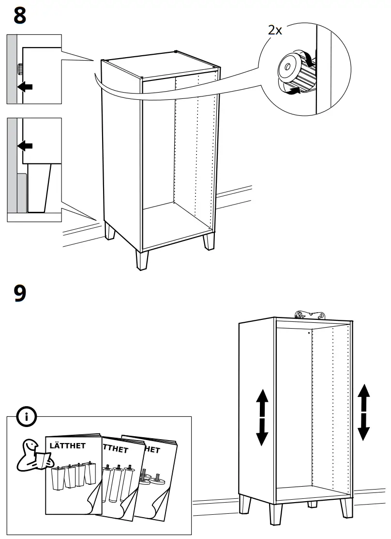 IKEA PLATSA Structure - Assembly 4