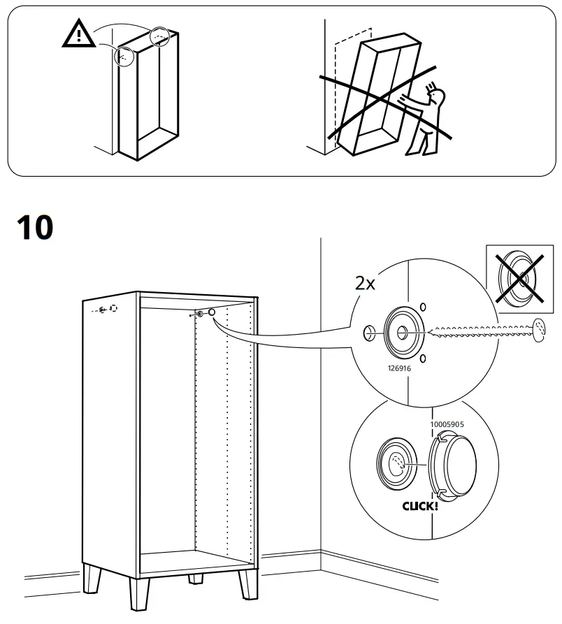IKEA PLATSA Structure - Assembly 5