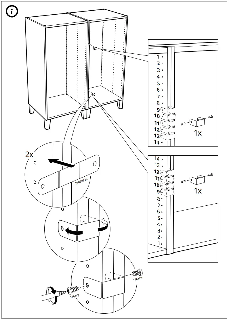 IKEA PLATSA Structure - Assembly 6
