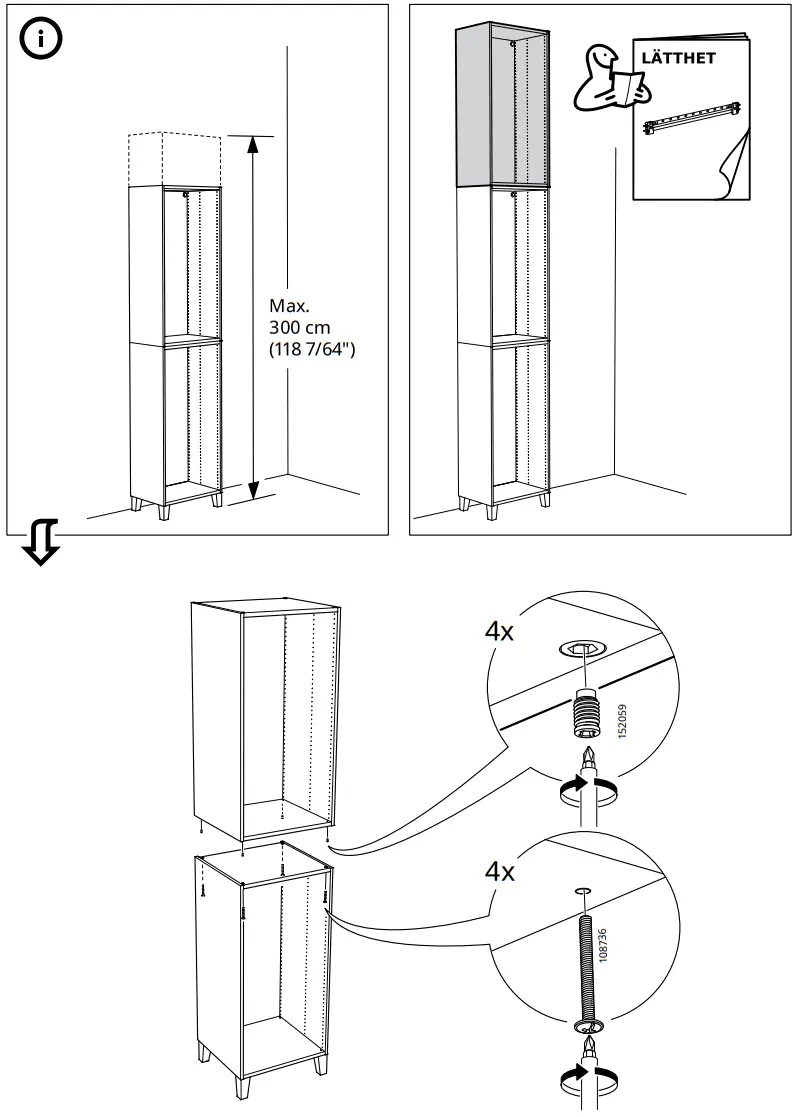 IKEA PLATSA Structure - Assembly 7