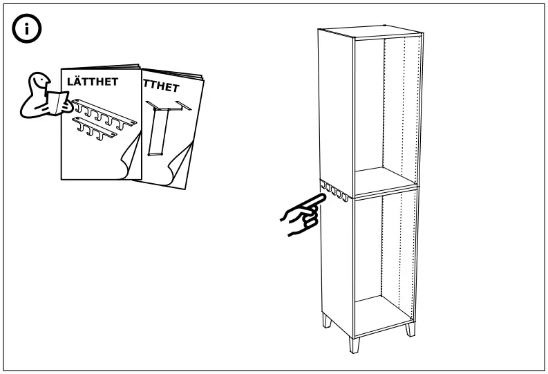 IKEA PLATSA Structure - Assembly 8
