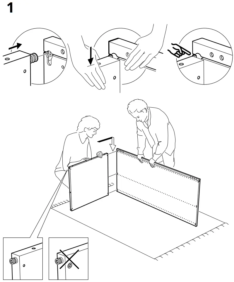 IKEA PLATSA Structure - Assembly