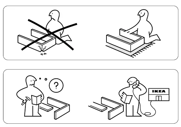 IKEA 203.997.77 NISSAFORS Trolley Black fig-1