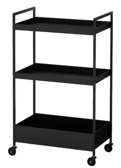 IKEA 203.997.77 NISSAFORS Trolley Black