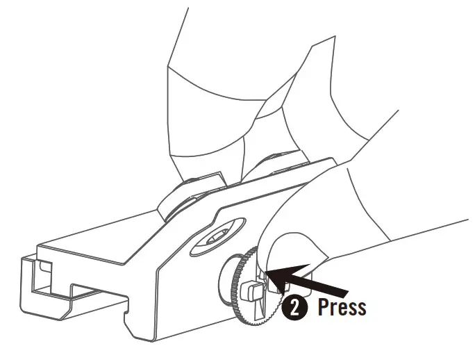 OLIGHT M-Lok Rail Mount Javelot Tac - locking