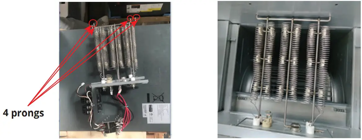 MR COOL PHK05H Pro Direct Heat Ki - prongs