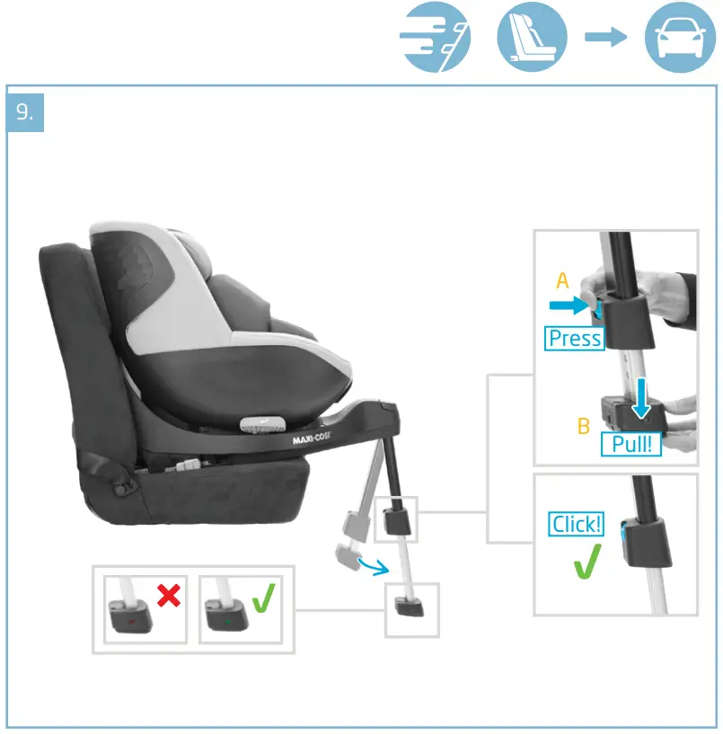 MAXI COSI Mica Pro Eco i Size 360 Degree Rotative Car Seat - Figure 1