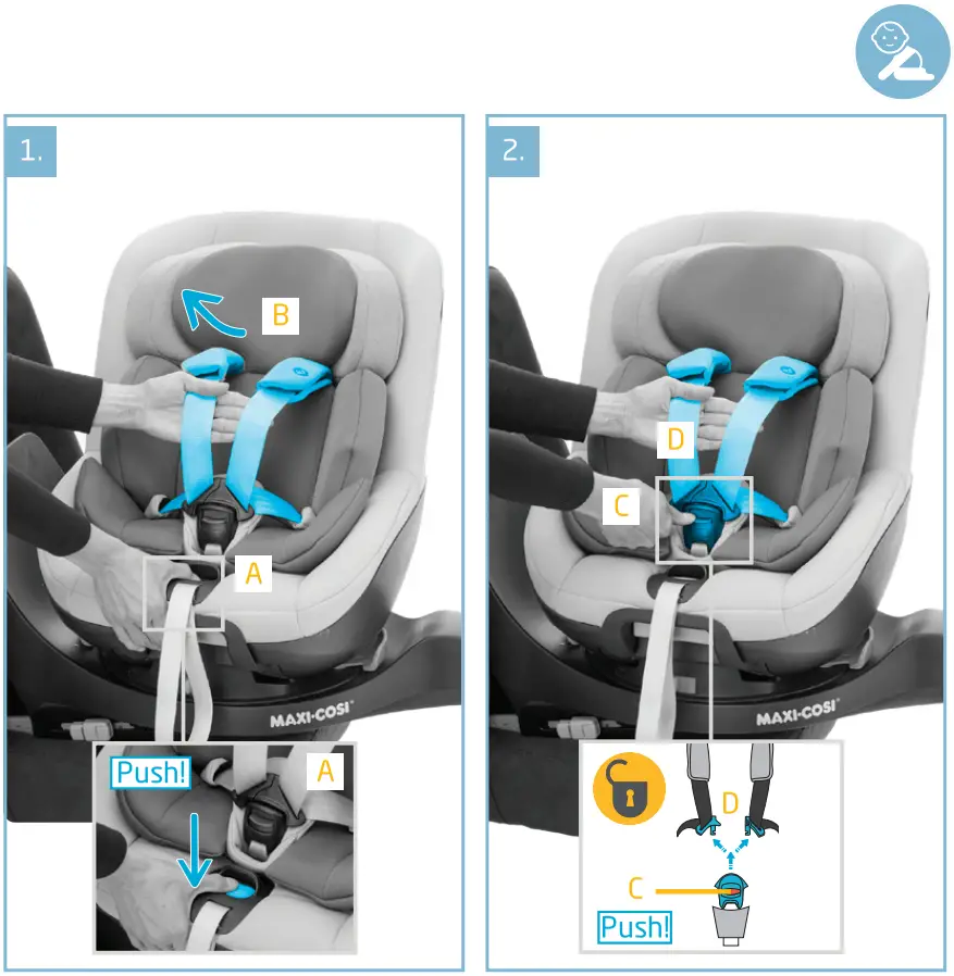 MAXI COSI Mica Pro Eco i Size 360 Degree Rotative Car Seat - Figure 1