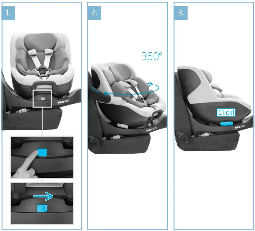MAXI COSI Mica Pro Eco i Size 360 Degree Rotative Car Seat - Figure 1