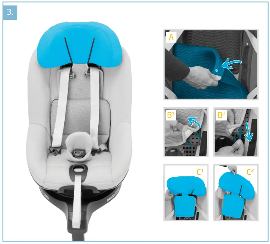 MAXI COSI Mica Pro Eco i Size 360 Degree Rotative Car Seat - Figure 1