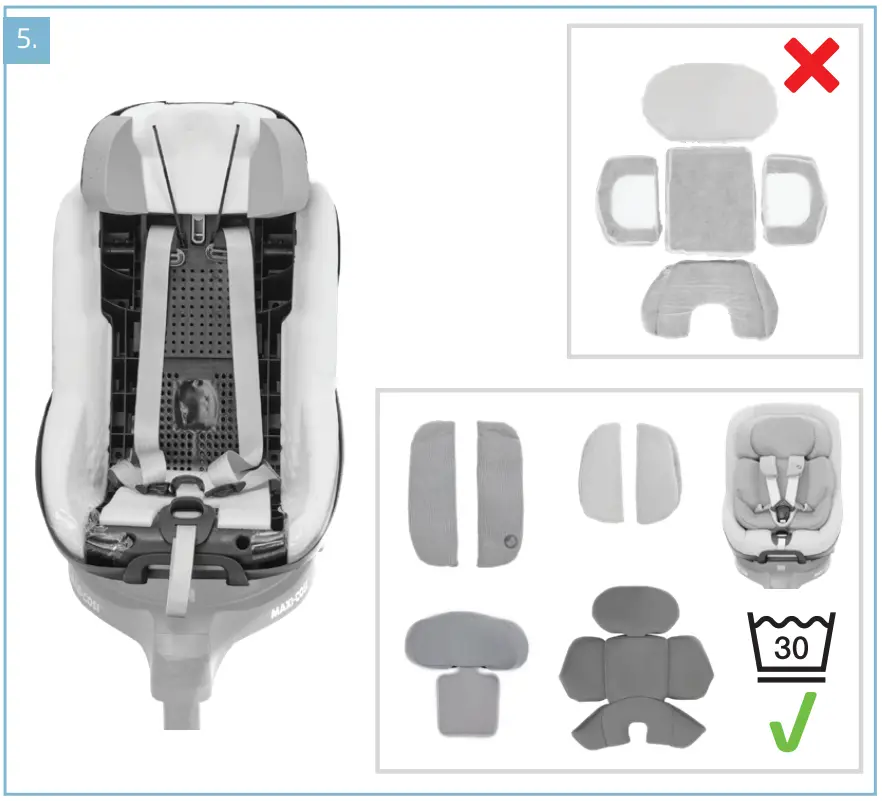 MAXI COSI Mica Pro Eco i Size 360 Degree Rotative Car Seat - Figure 1