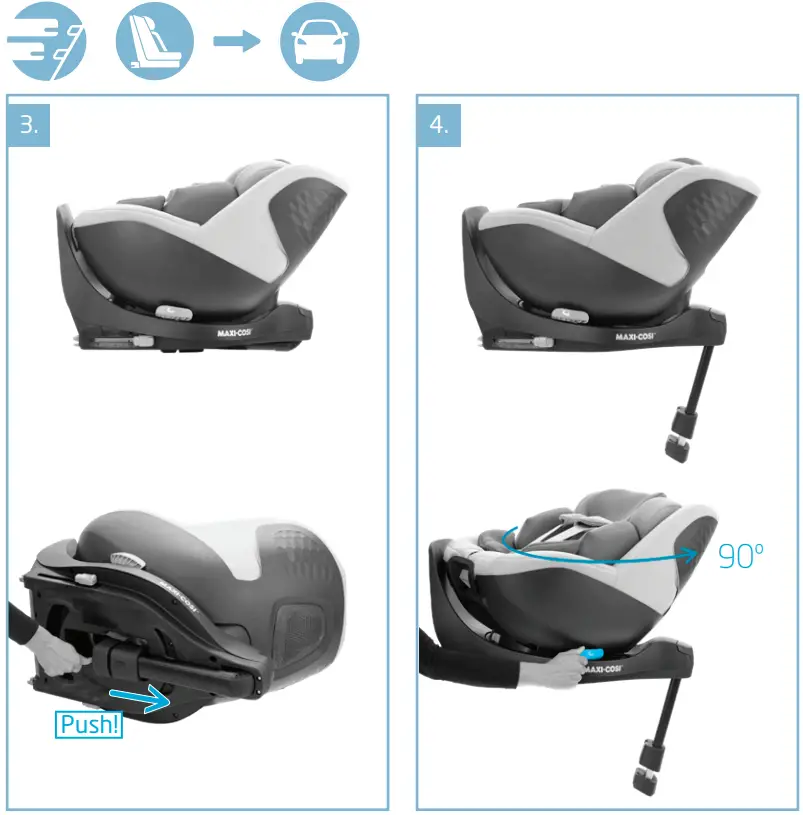 MAXI COSI Mica Pro Eco i Size 360 Degree Rotative Car Seat - Figure 1