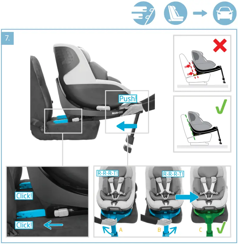 MAXI COSI Mica Pro Eco i Size 360 Degree Rotative Car Seat - Figure 1