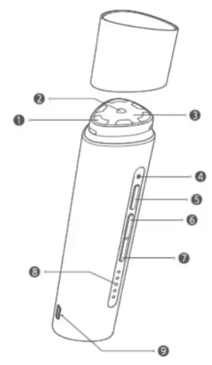 AMIRO R1 Pro Facial RF Skin Tightening Device - Instruction