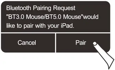 Shenzhen Dwason Technology Co Ltd KB220 Wireless Backlit Keyboard and Mouse - Bluetooth Connection Mode of the Mouse 5