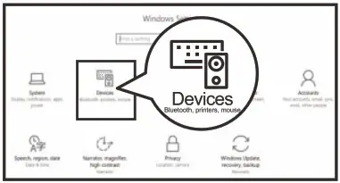 Shenzhen Dwason Technology Co Ltd KB220 Wireless Backlit Keyboard and Mouse - Bluetooth Connection Mode of the Mouse 7