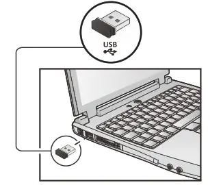 Shenzhen Dwason Technology Co Ltd KB220 Wireless Backlit Keyboard and Mouse - Wireless Connection Mode 2