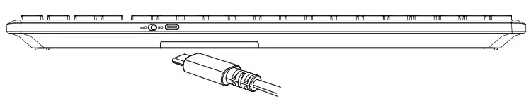 Shenzhen Dwason Technology Co Ltd KB220 Wireless Backlit Keyboard and Mouse - charging 2