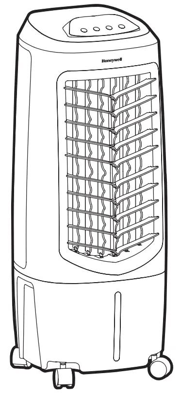 Honeywell TC10PE Series Portable Evaporative Air Cooler