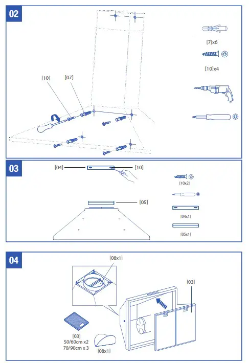 cata V-5000 Stainless Steel Hood - fig 5