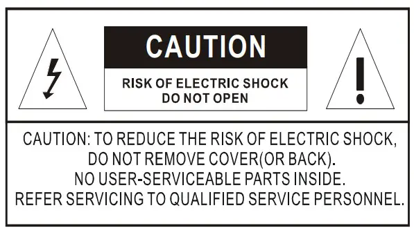 speco technologies M19LED2 LCD Monitor with HDMI - warning