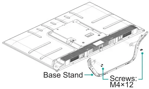 Installing the stand