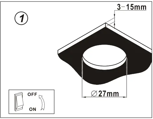 HALCYON R701-Mini-Fixed-Round-Ultra-Shallow-fig-1