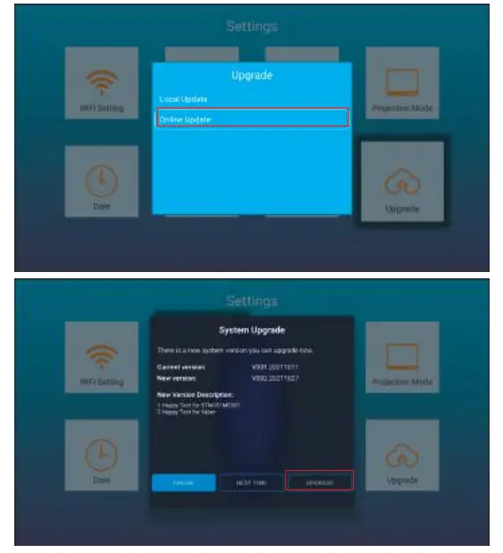 Yaber U10 Native 1080P Entertainment LCD Projector - online ubdate