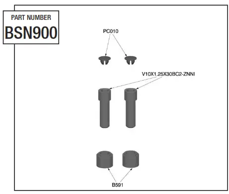 rizoma BSN010 Fender Eliminator - Fig4