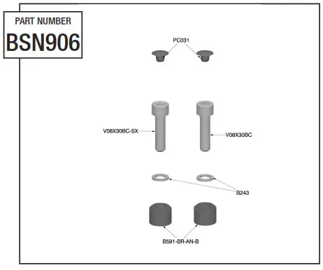 rizoma BSN010 Fender Eliminator - Fig50