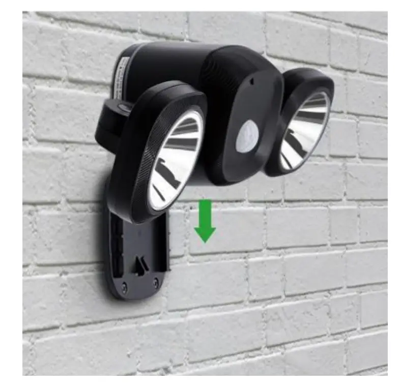 Battery And Light Installation