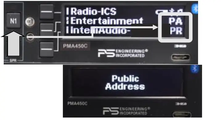 PS-ENGINEERING-PMA450C-Audio-Selector-Panel-Multi-Bluetooth-Connectivity-Marker-Beacon-Receiver -09
